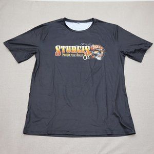 NWOT Sturgis Motorcycle Rally 82nd 2022 Skull Black Mens T-Shirt Size XL